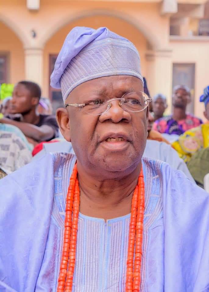 The revered Ojomu Chieftaincy Title, third in rank to the Olofa of Offa, representing historical and cultural significance in the Offa community